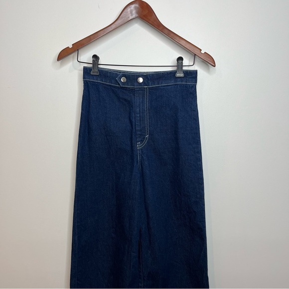 Los Angeles Atelier & Other Stories Women's Size 2 High Waist Wide Leg Jean - Picture 3 of 13